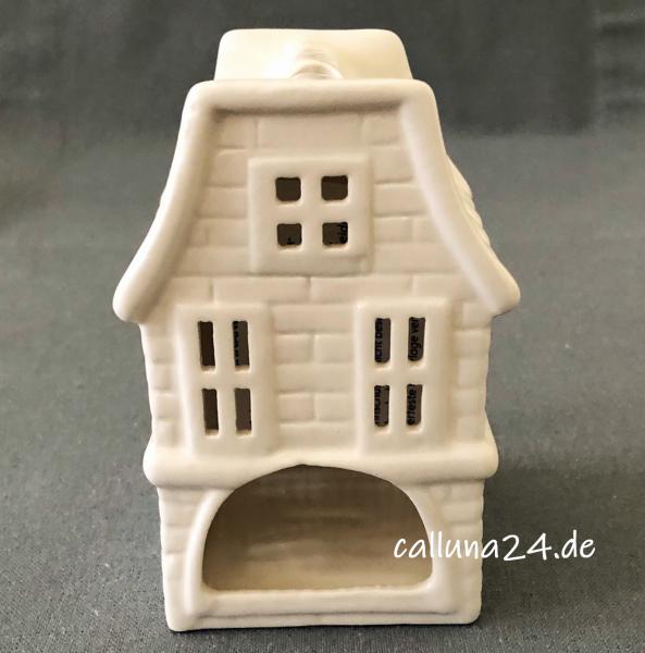 Lichthaus Windlicht Weiß Metall Deko Teelichthalter Shabby Chic